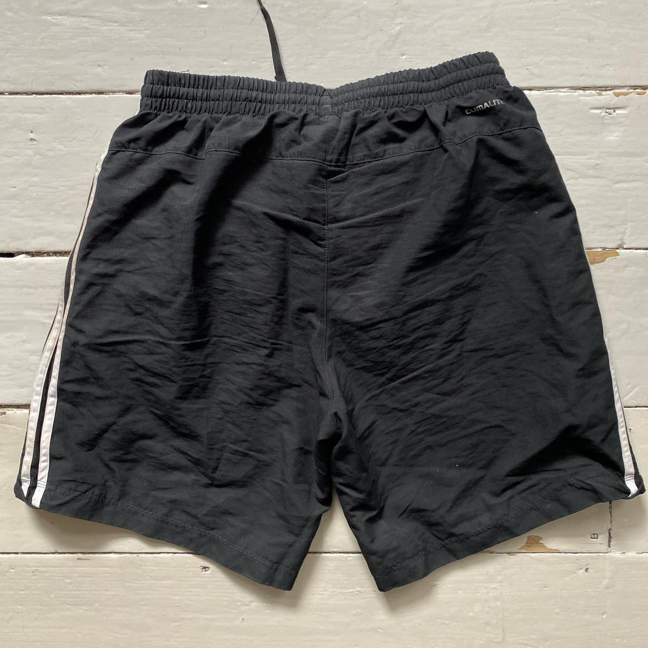 Adidas Black Shell Shorts (Medium)