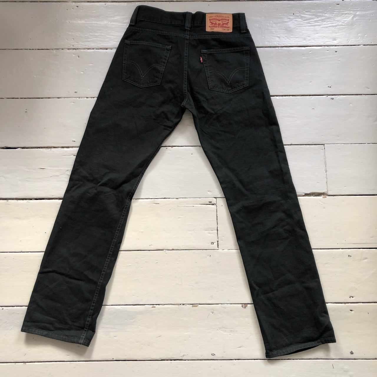 Levis 506 Black Jeans (30/32)