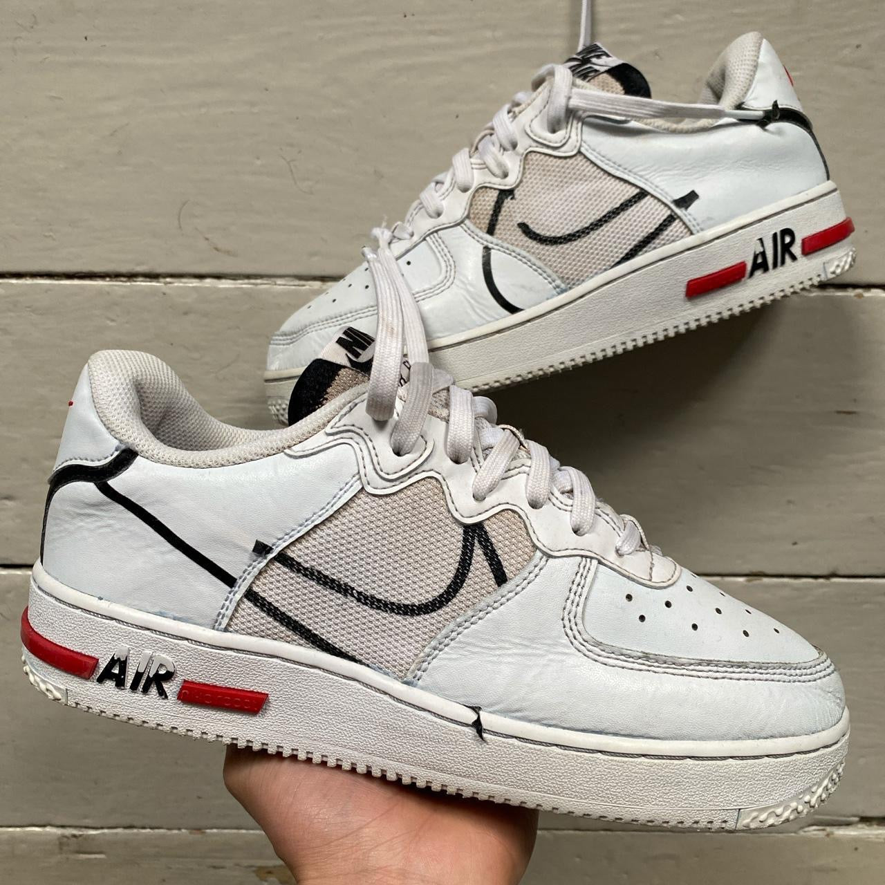 Nike Air Force 1 React White (UK 6)