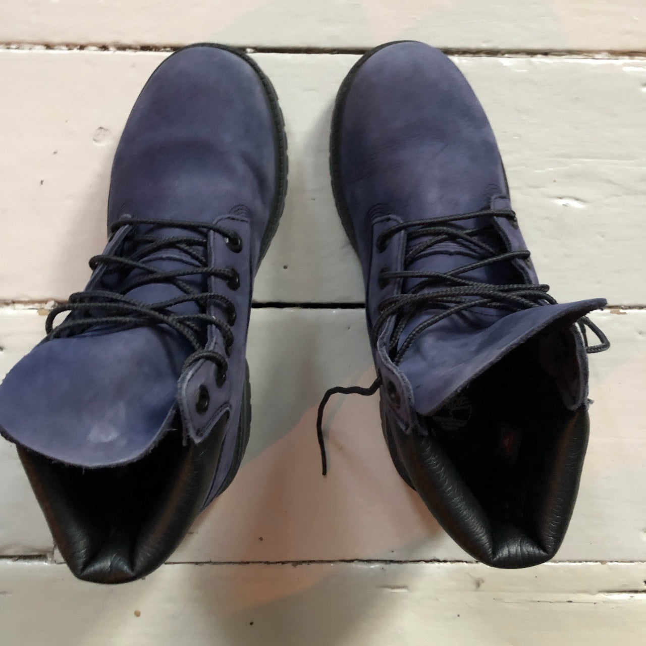 Timberland Navy Suede Boots (UK 5)