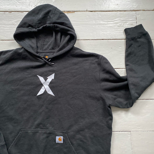 Carhartt Stock X Black and White Hoodie (XL)