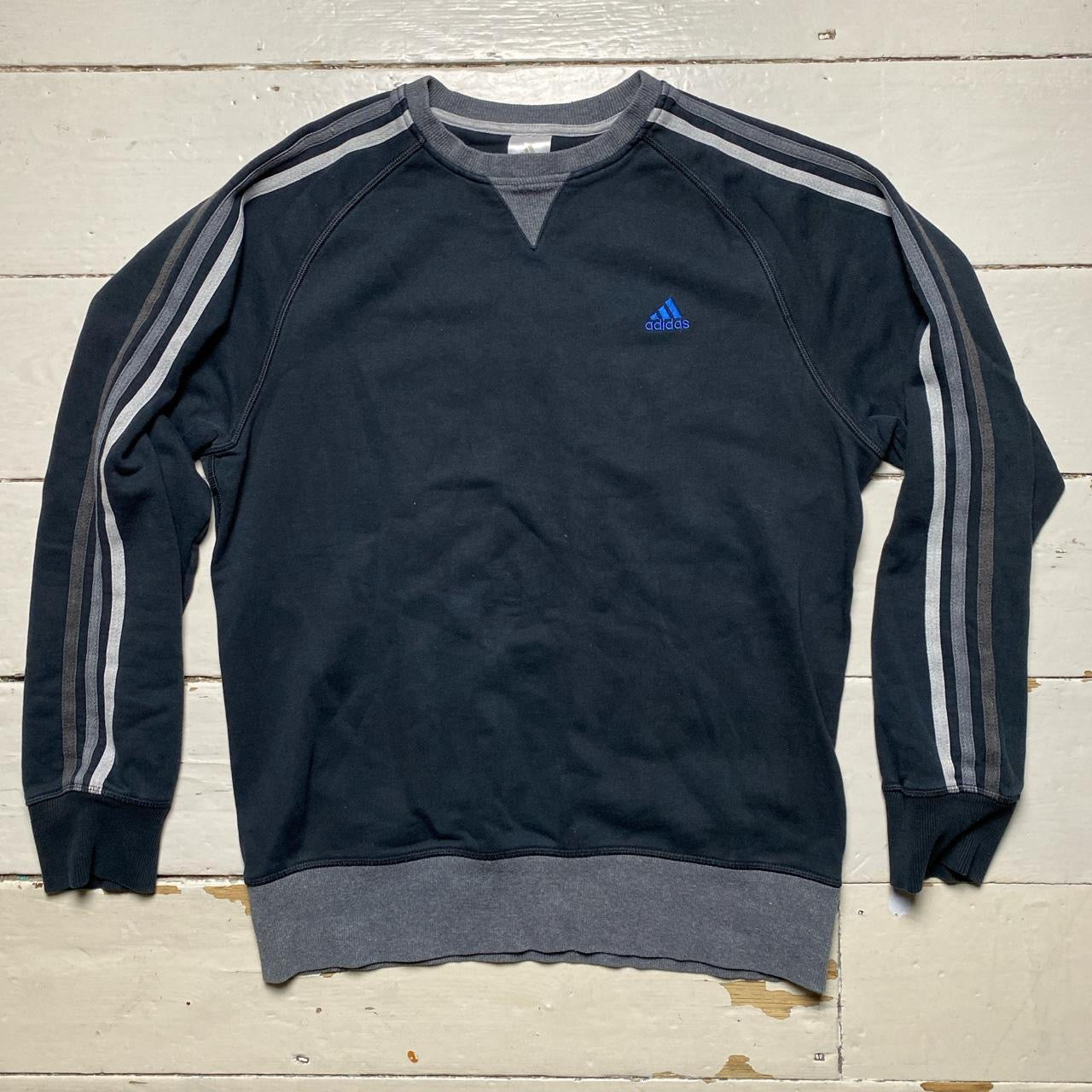 Adidas Performance 3 Stripe Jumper (Medium)