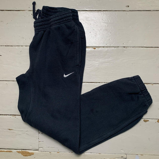 Nike Swoosh Navy Joggers (Small)