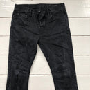 All Saints Black Skinny Cigarette Jeans (33/32)