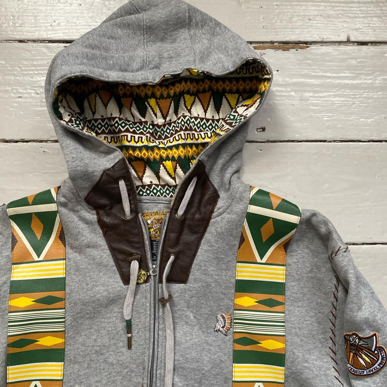 Akademiks Vintage Tribal Hoodie (Medium)