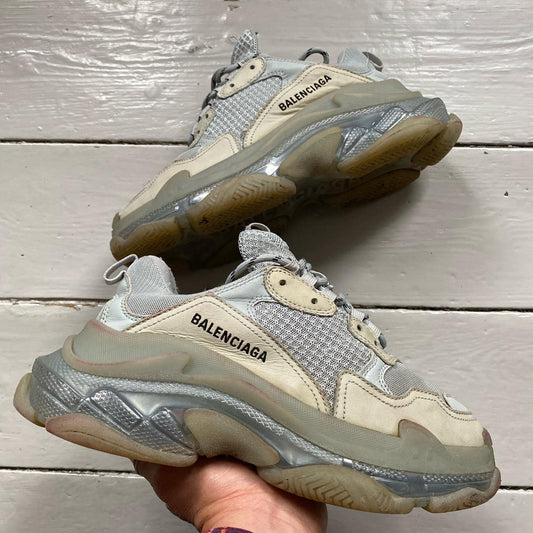 Balenciaga Triple S Grey White (UK 7)