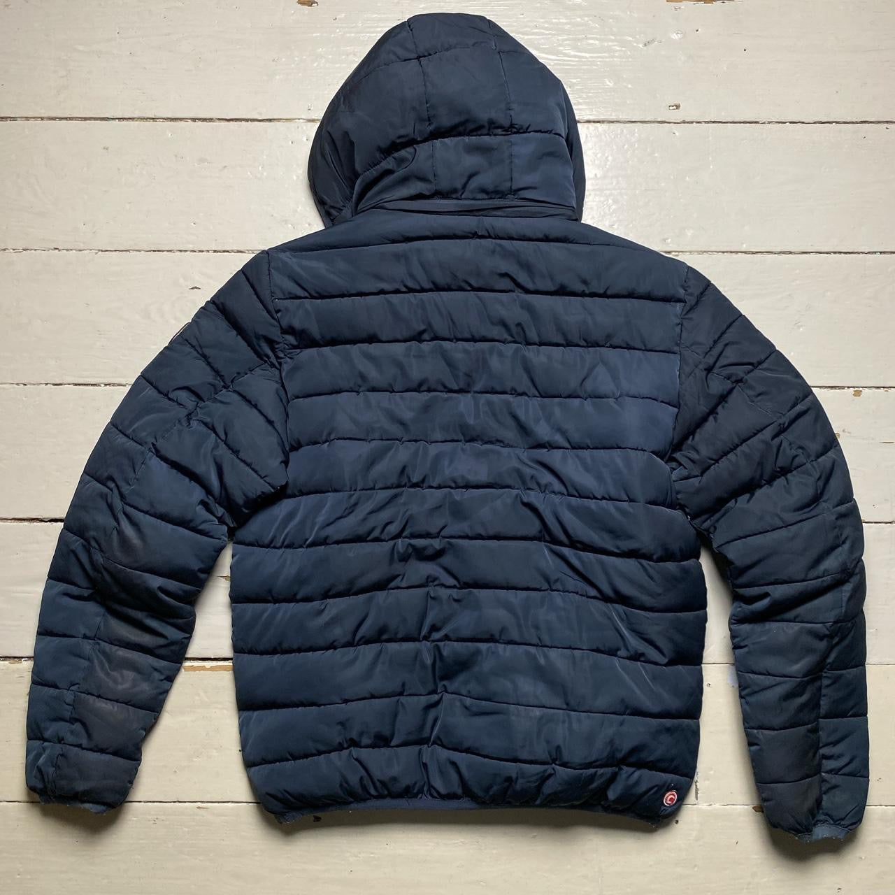 Colmar Bubble navy Puffer Jacket (Large)