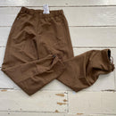 Nike Swoosh Brown Vintage Shell Bottoms (XS)