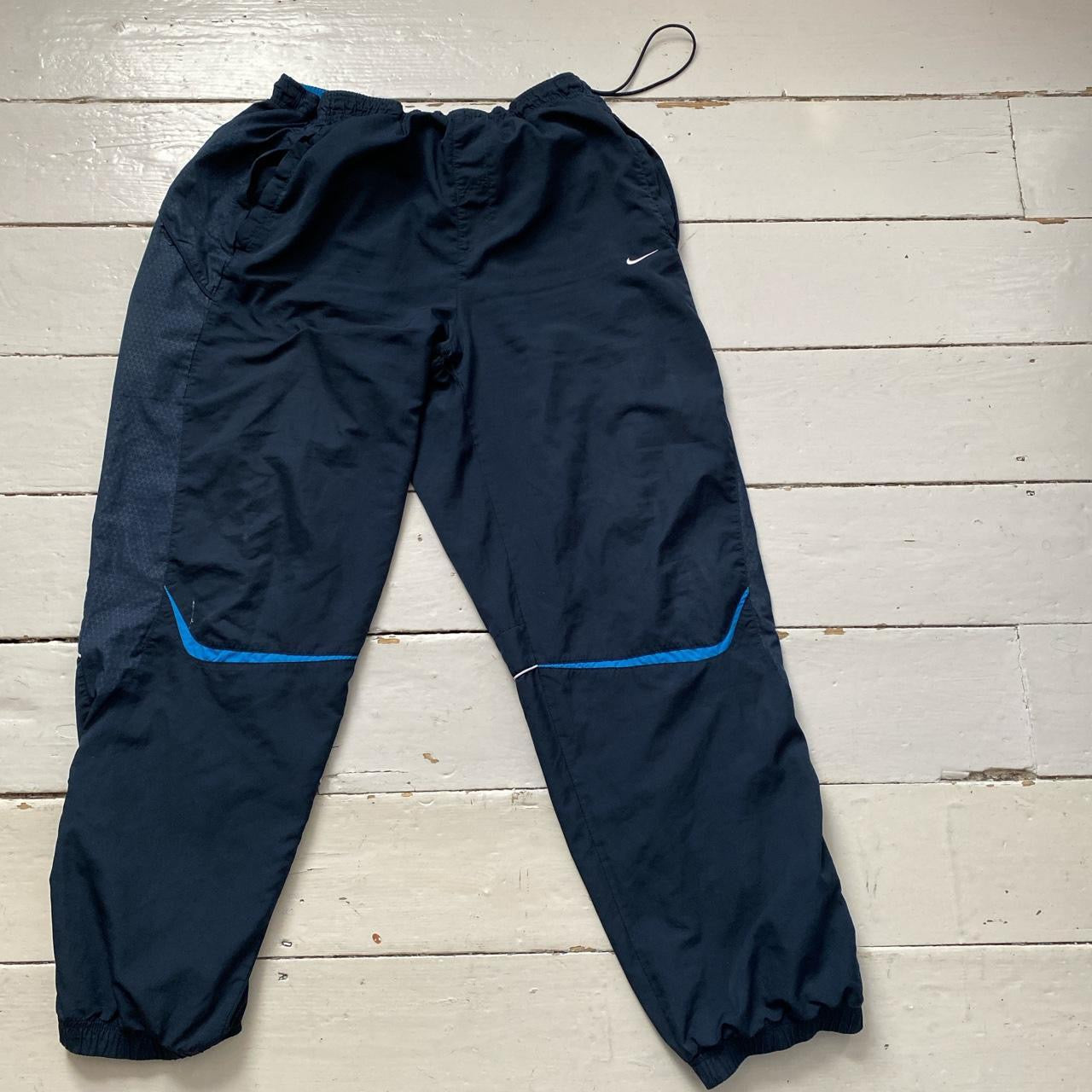 Nike Vintage Shox Navy Shell Bottoms (XXL)