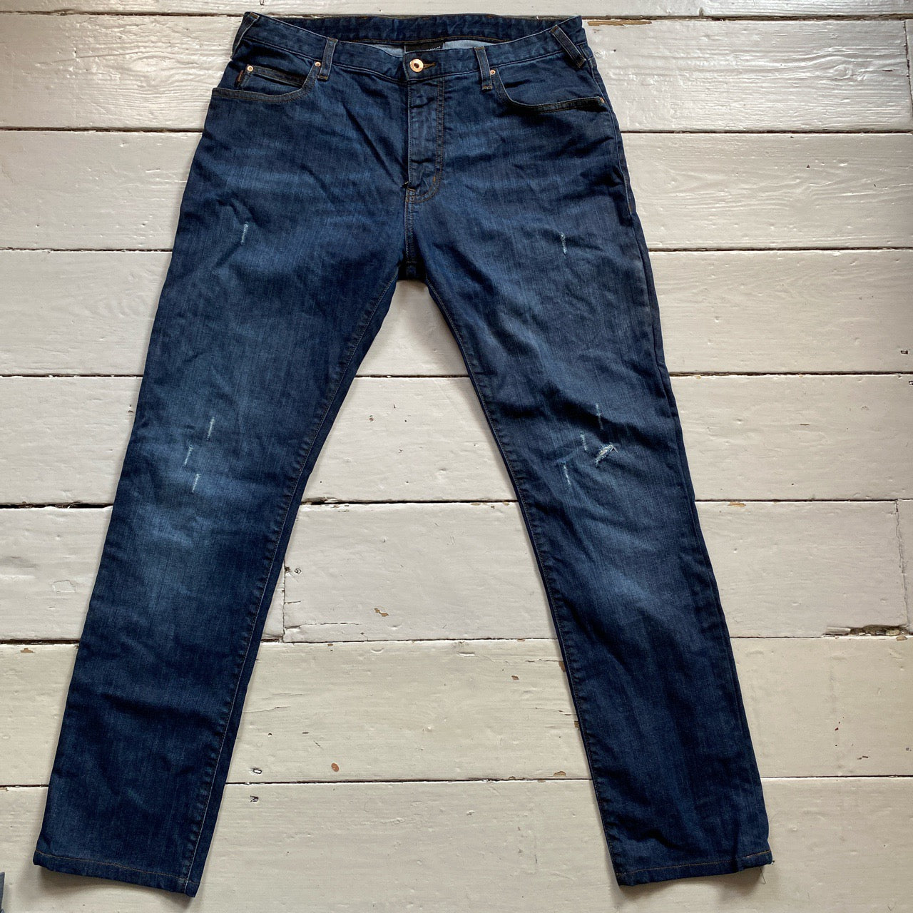 Armani Navy Slim Jeans (34/30)