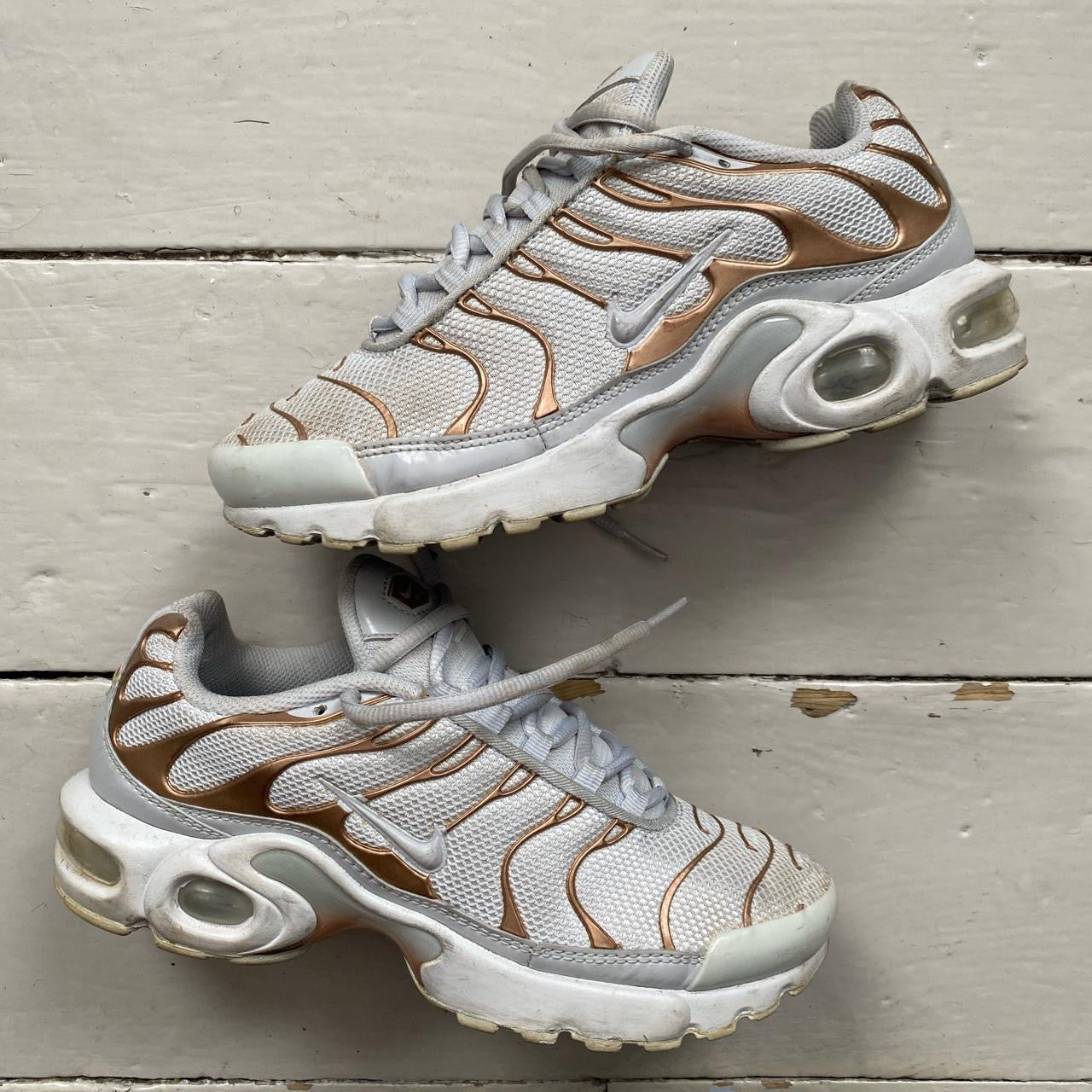 Nike TN Air Max Plus White Rose Gold (UK 5.5)