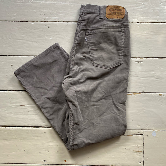 Levis Corduroy Grey Jeans (36/29)