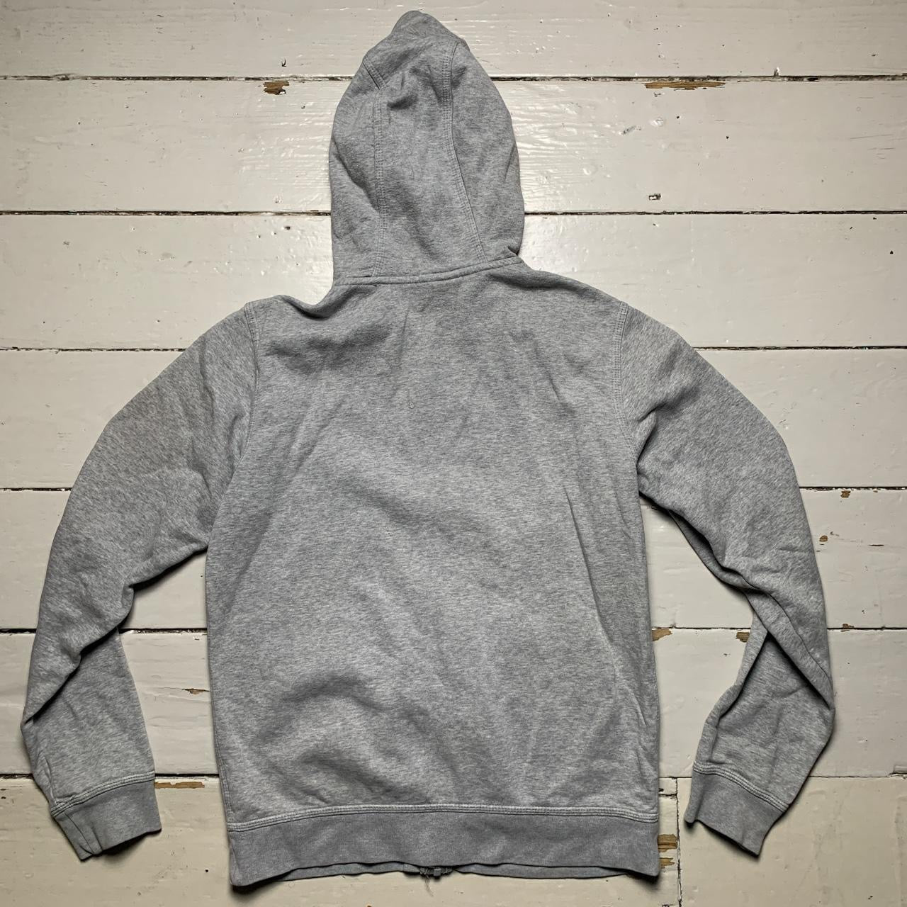 Nike Swoosh Grey Hoodie (Medium)