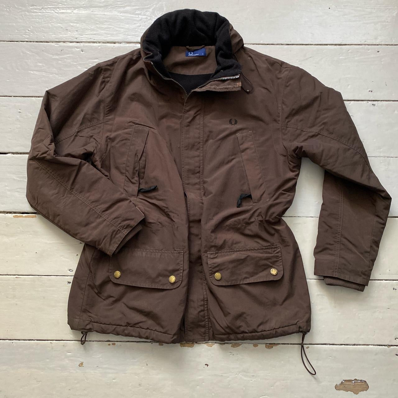 Fred Perry Brown Jacket (Large)