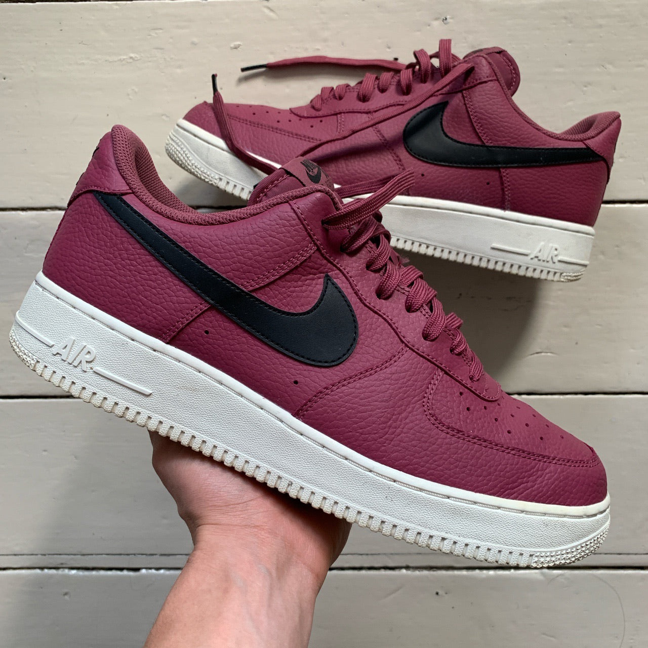 Nike Air Force 1 Purple Burgundy (UK 11)