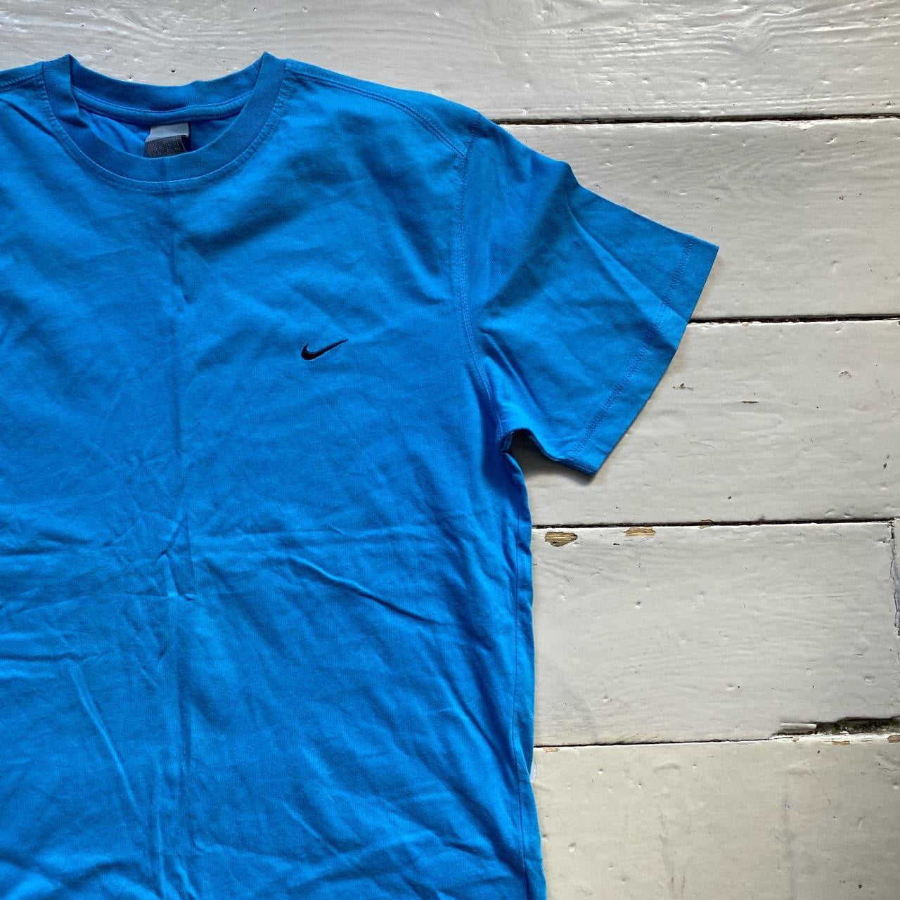 Nike Vintage Blue T Shirt (Large)