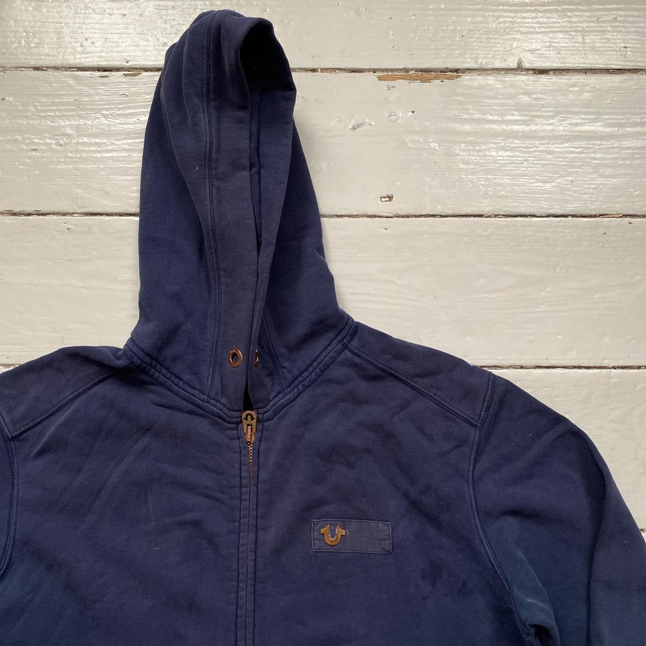 True Religion Navy Hoodie (XL)