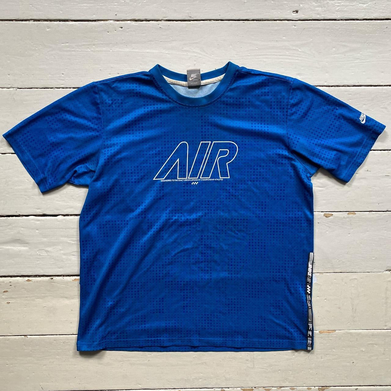 Nike Air Vintage Blue T Shirt (XXL)