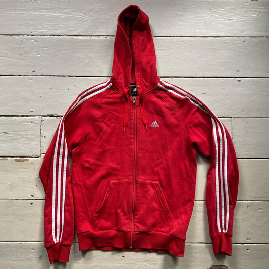 Adidas Performance Red Hoodie (Small)