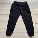 Nike Swoosh Spellout Black Joggers (Medium)