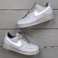 Nike Air Force 1 3M White (UK 8.5)