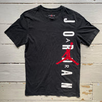 Air Jordan Black T Shirt (Small)