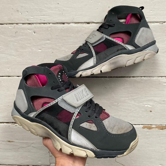 Nike Huarache High Grey Pink (UK 9)