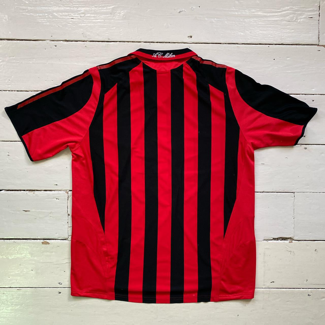 Adidas AC Milan Zafira Vintage Football Jersey (XL)