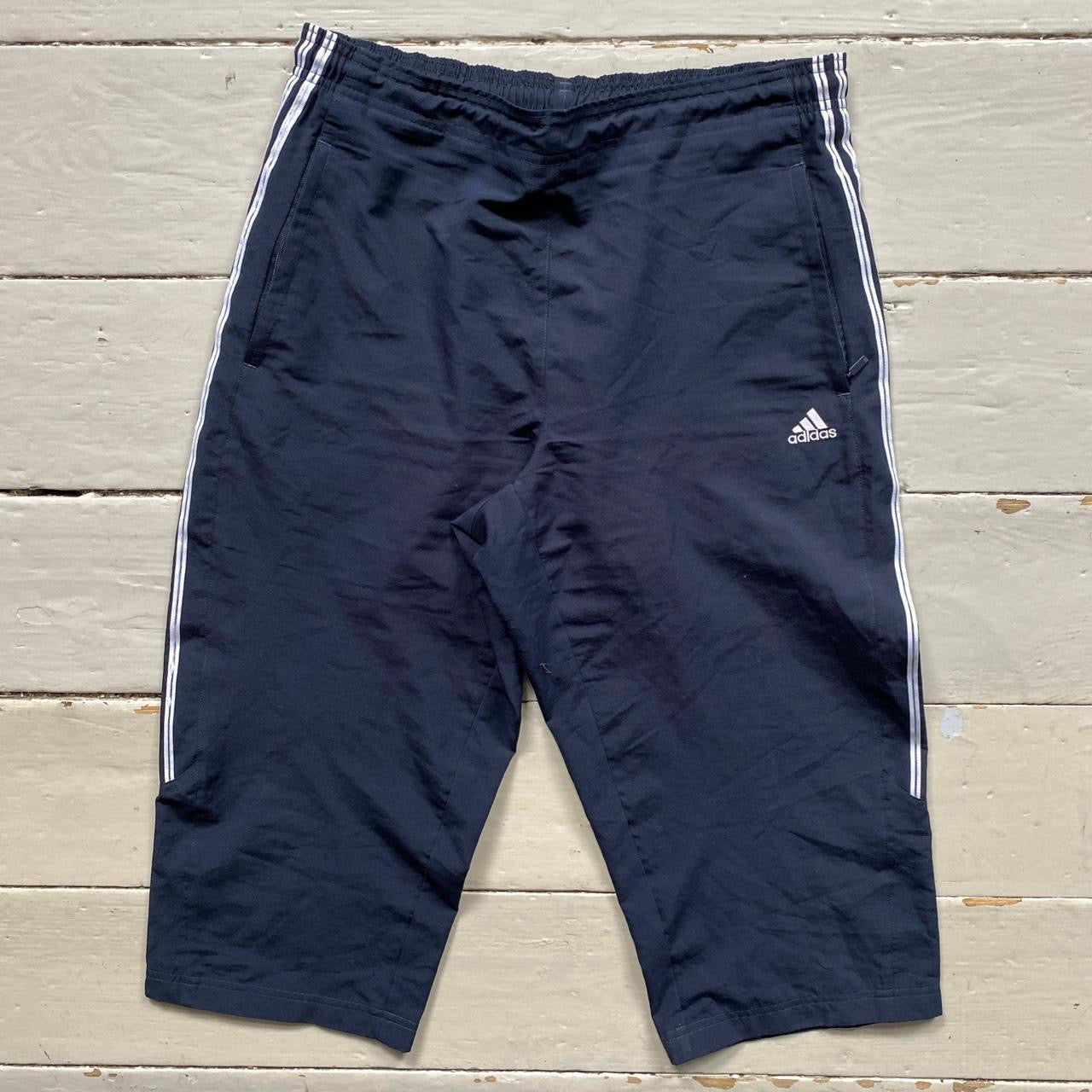 Adidas 3/4 Striped Shorts (Medium)