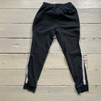 Nike Swoosh Black Joggers (Small)