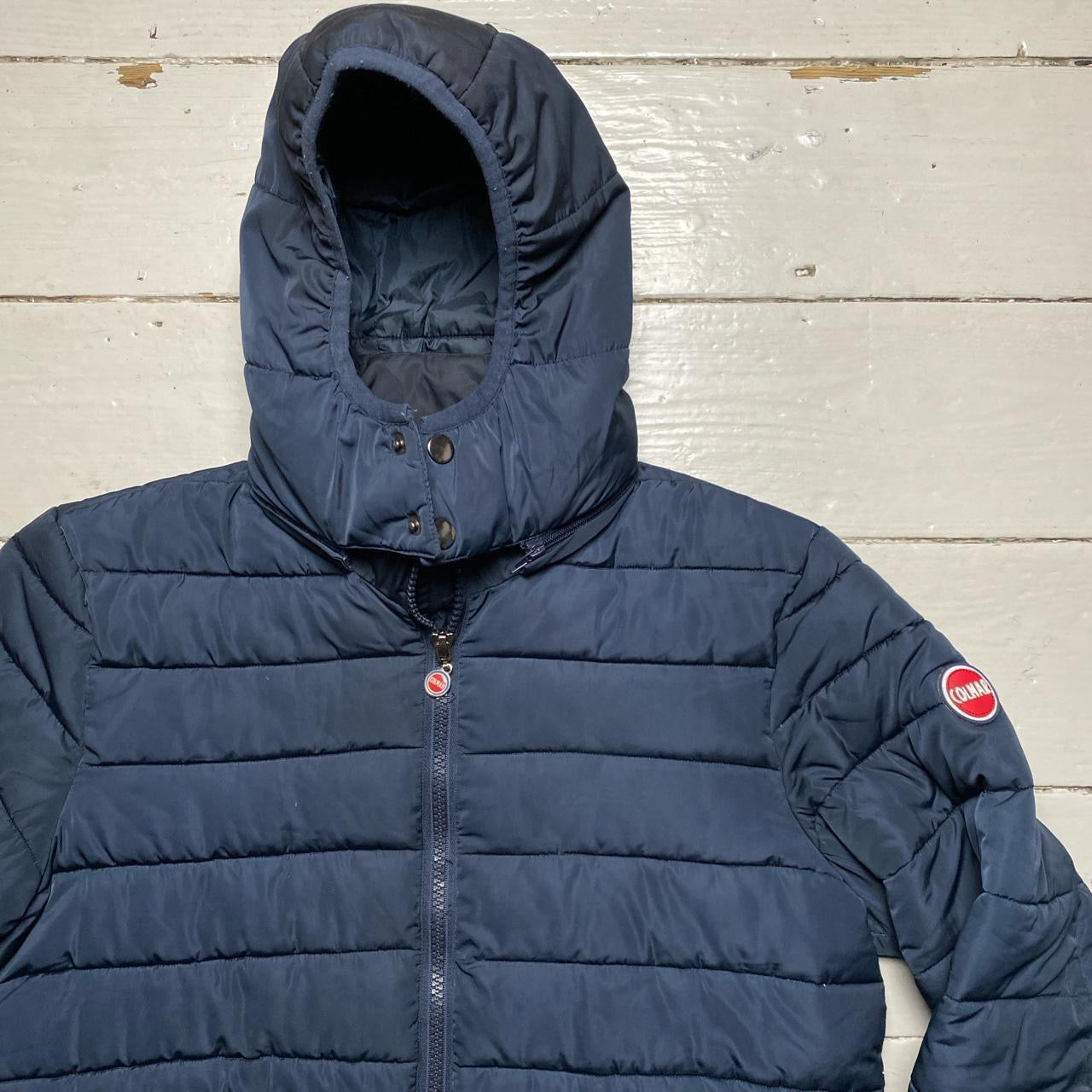 Colmar Bubble navy Puffer Jacket (Large)