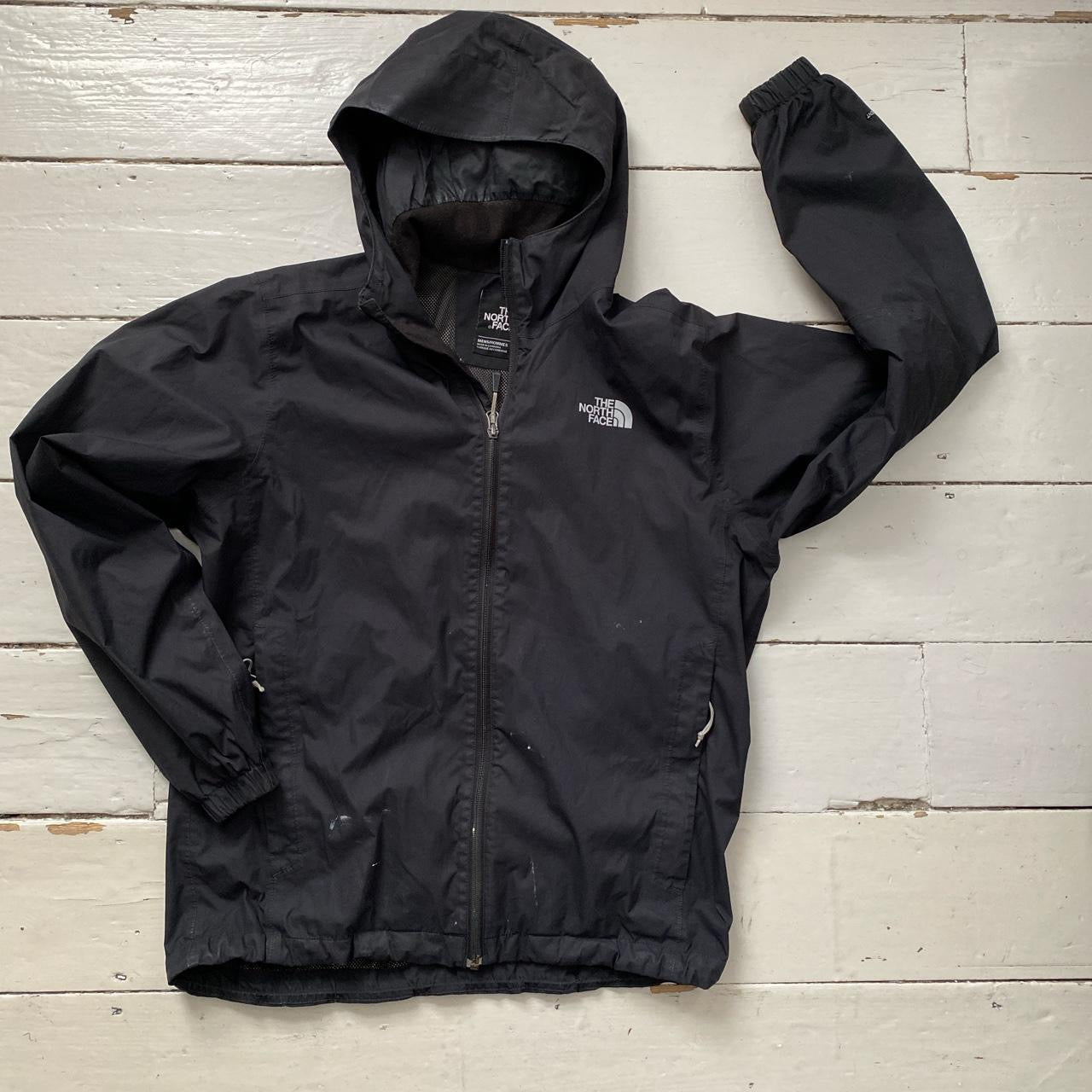 The North Face Black Windbreaker Jacket (Medium)