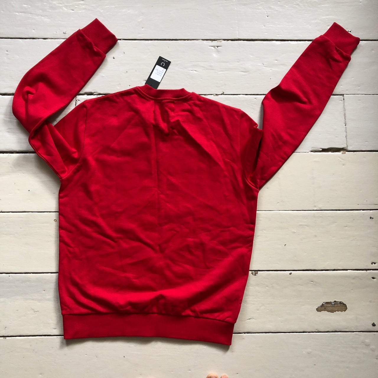 Raf Simons X Fred Perry Red Jumper (Small)