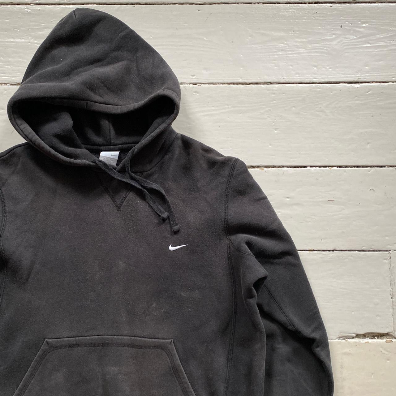 Nike Swoosh Black Hoodie (Medium)