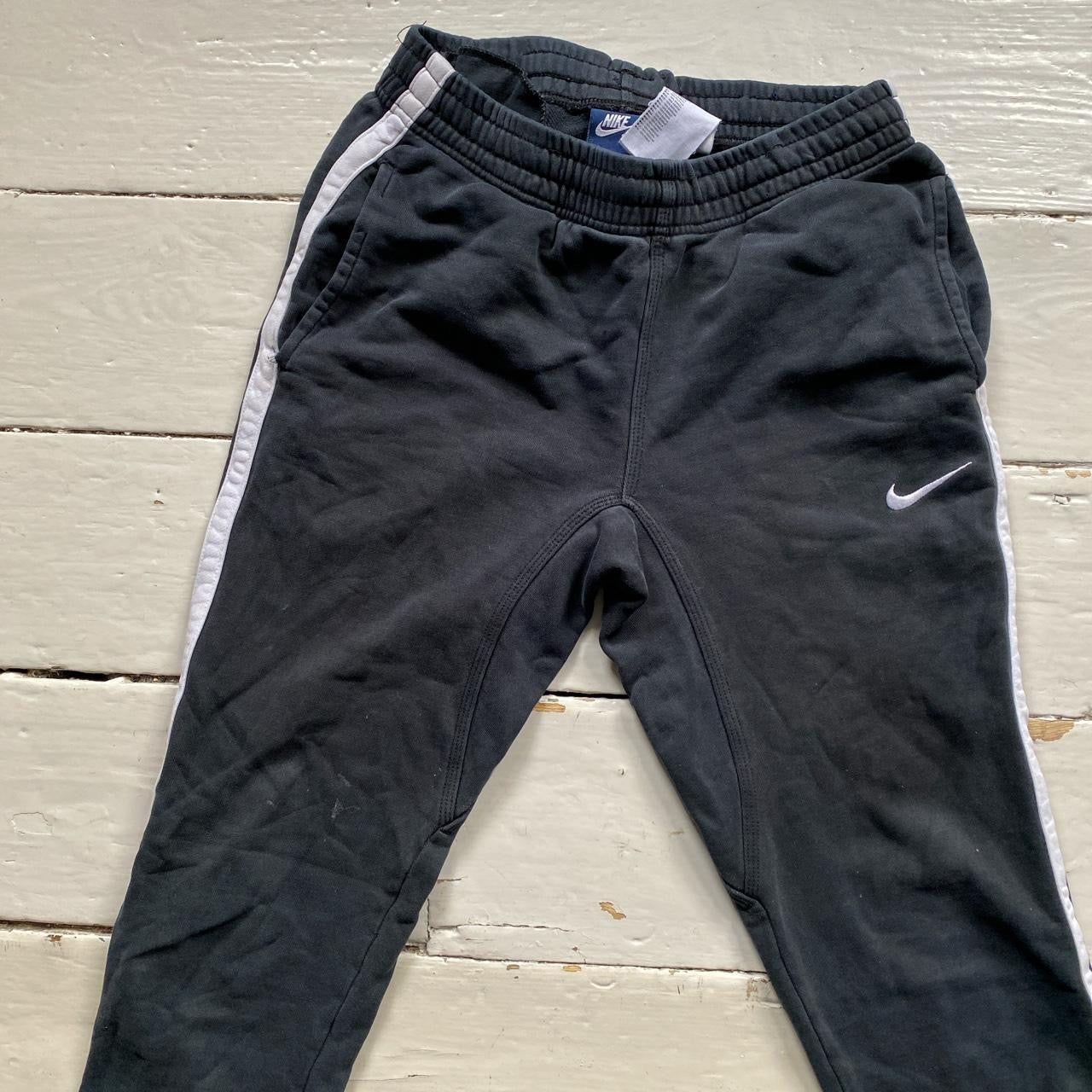 Nike Swoosh Black Joggers (Small)