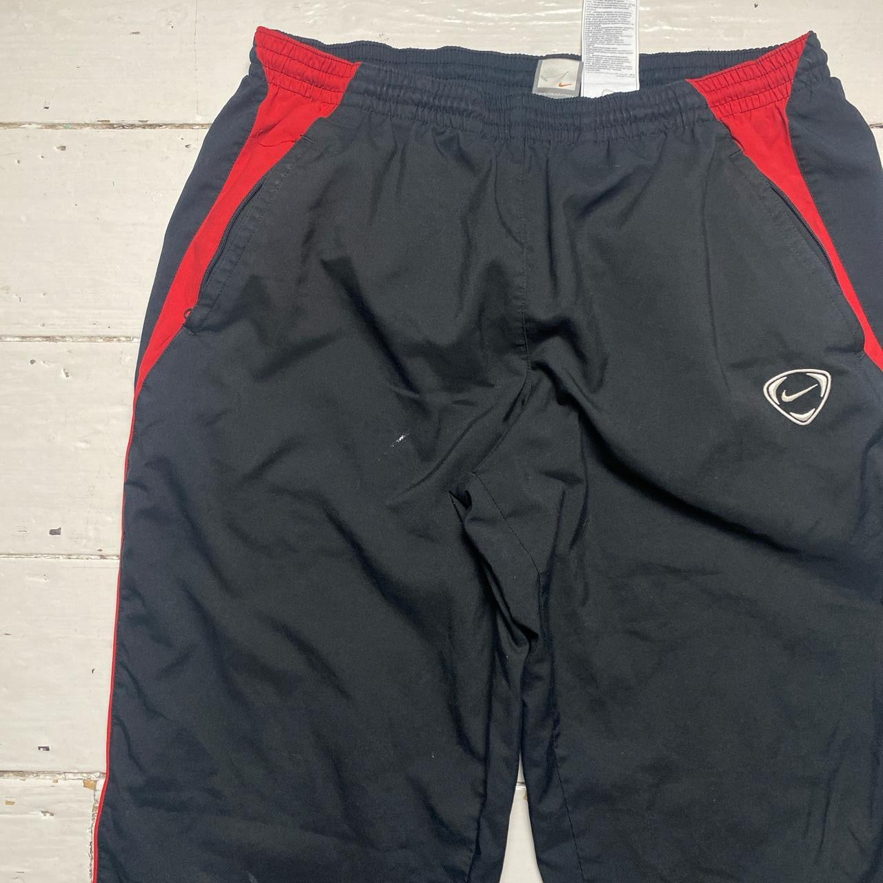 Nike Swoosh Vintage Baggy Shell Bottoms (Large)