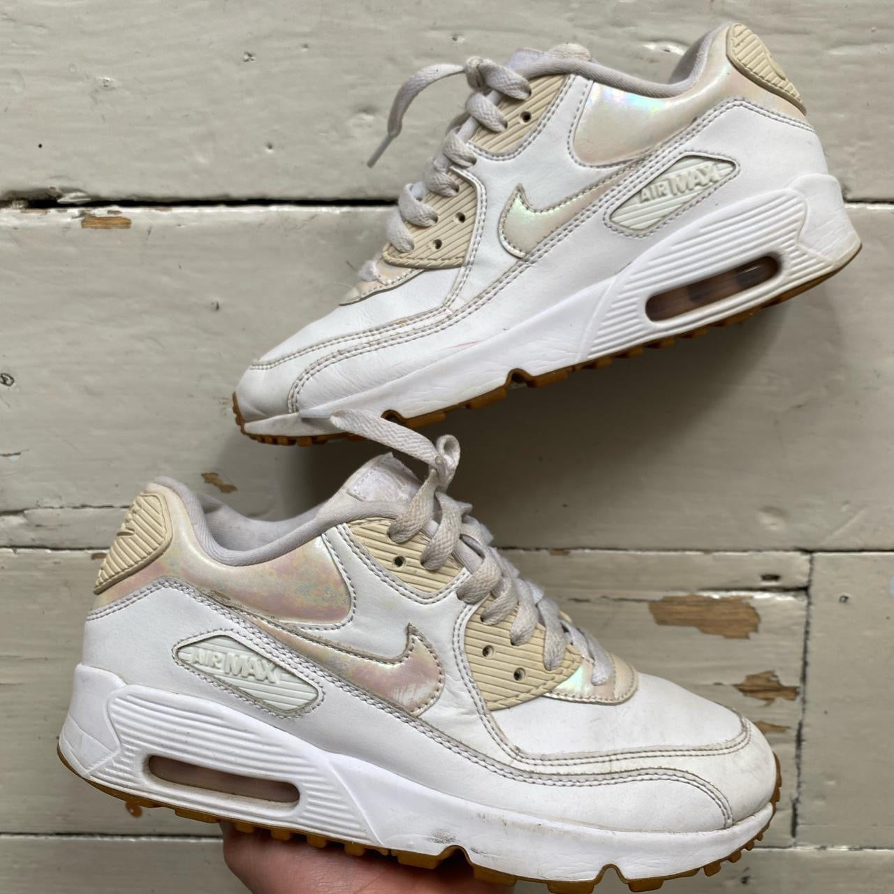 Nike Air Max 90 White Gum (UK 5.5)