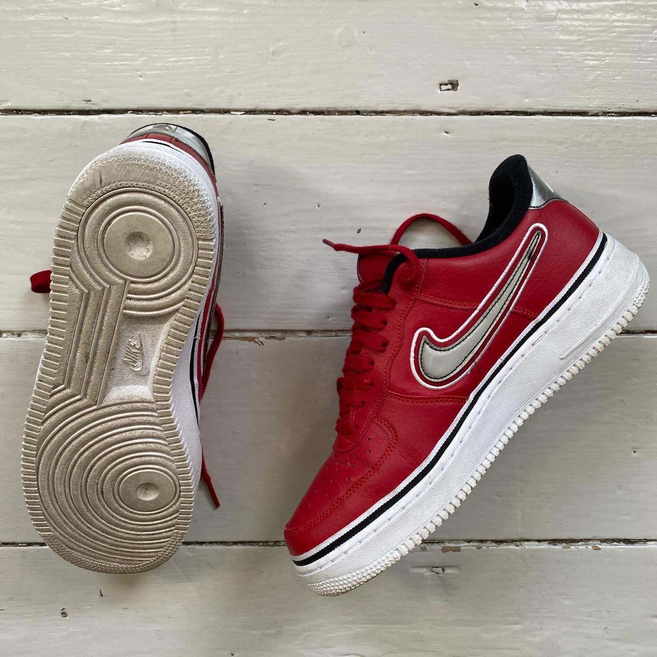 Nike Air Force 1 Red NBA (UK 9)