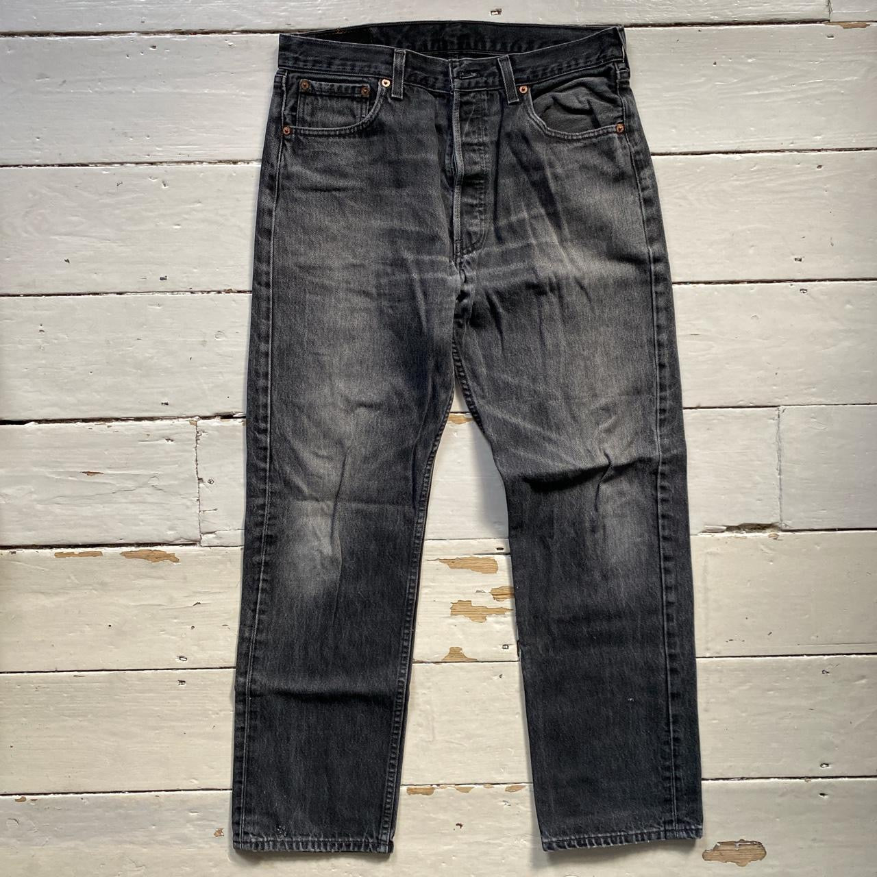 Levis 501 Grey Fade Jeans (34/30)