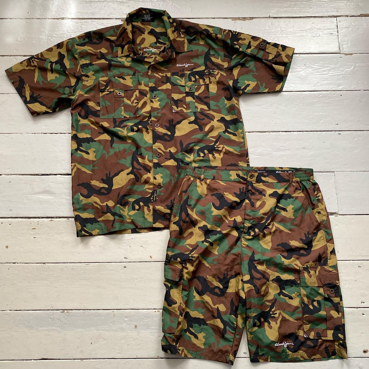 Clench Jeans Vintage Camouflage Set (XL)