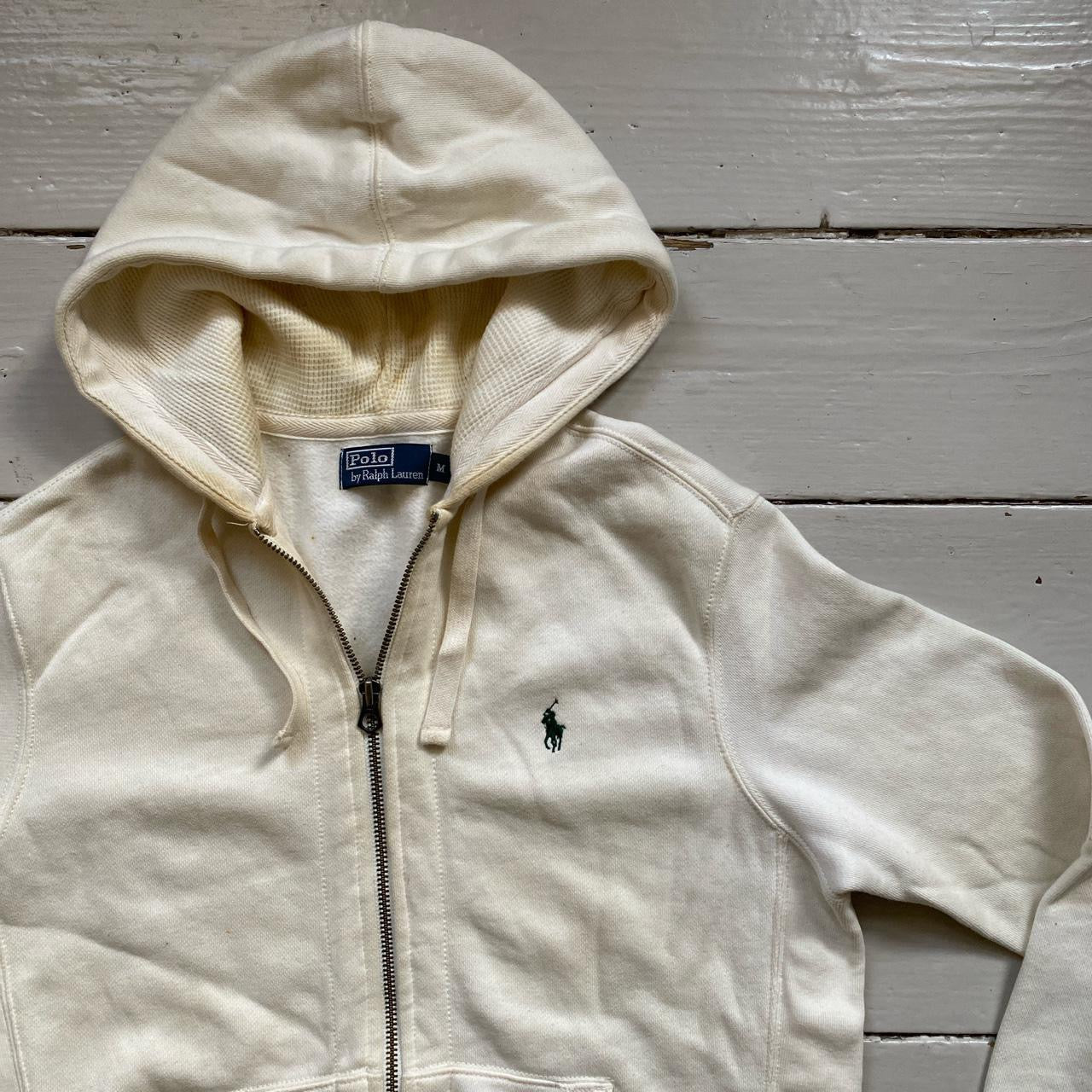 Ralph Lauren Polo Cream Hoodie (Medium)