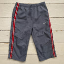 Nike Swoosh Grey Shorts (Large)