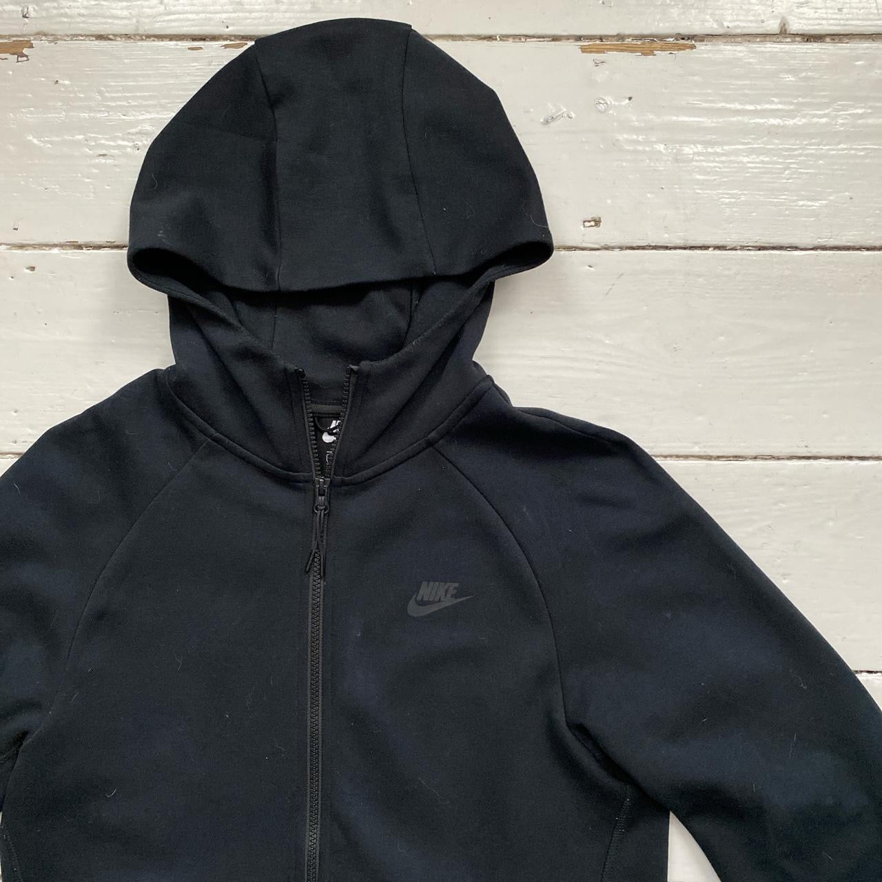 Nike Tech Fleece Black Old season Hoodie (Small)