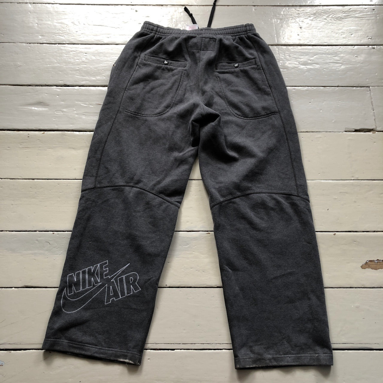 Nike Air Swoosh Grey Joggers (Medium)