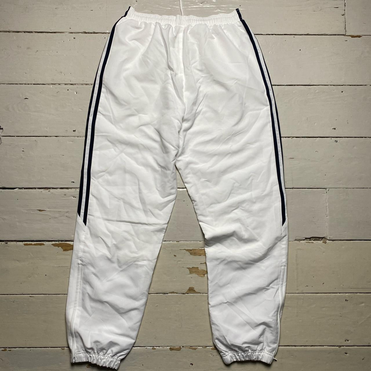 Adidas Baggy White Shell Bottoms (34W)