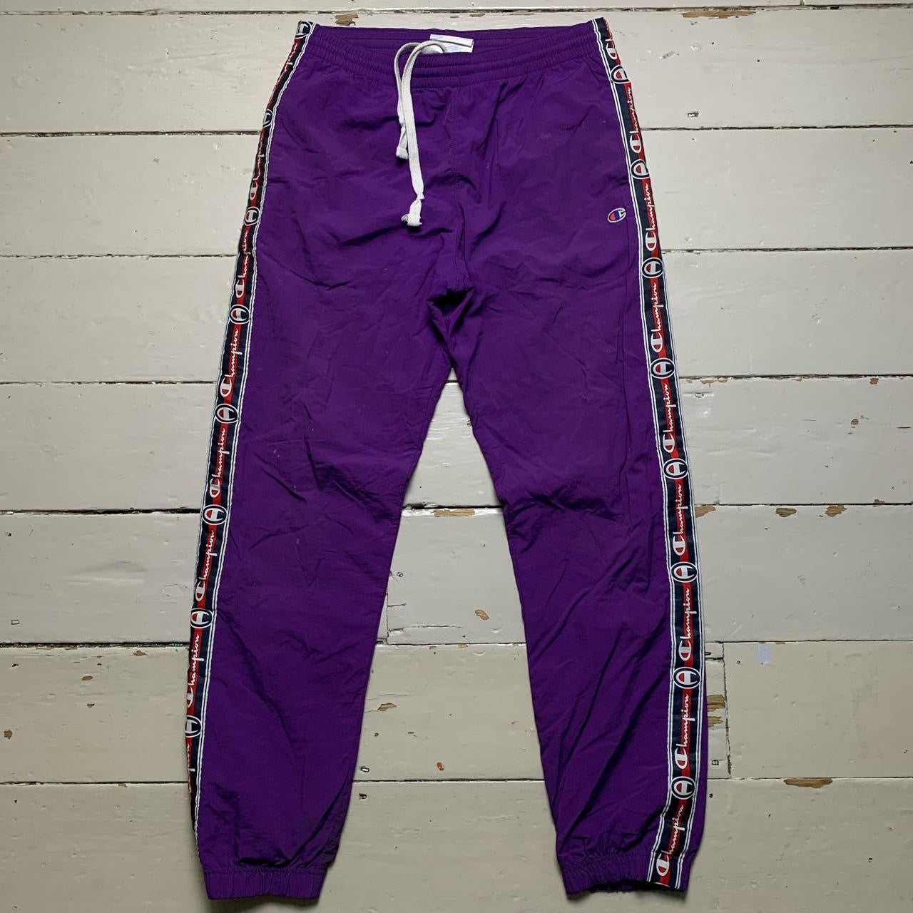 Champion Vintage Purple Shell Bottoms (Large)