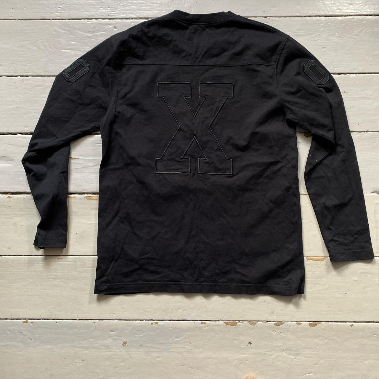 Patta Black Long Sleeve T Shirt (Medium)