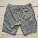 Nike Swoosh Grey Shorts (Large)