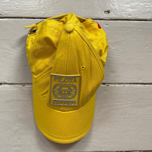 Puma Ferrari Pilota Yellow Cap