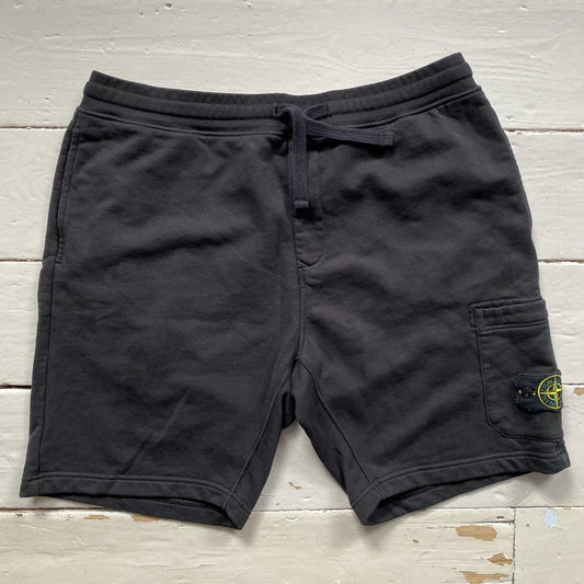 Stone Island Black Cargo Shorts (XXL)